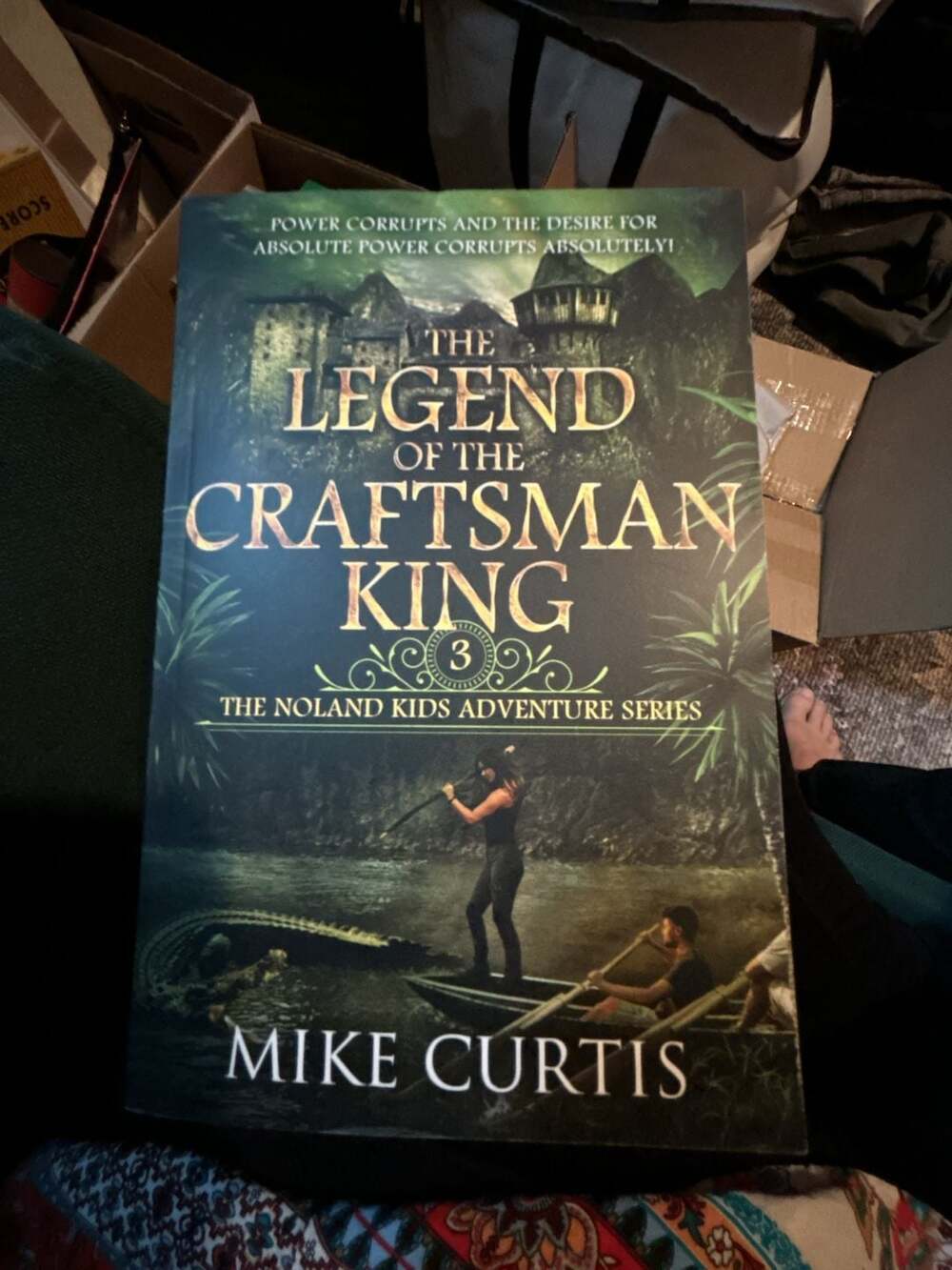The Legend of the Craftsman King by Mike Curtis Book